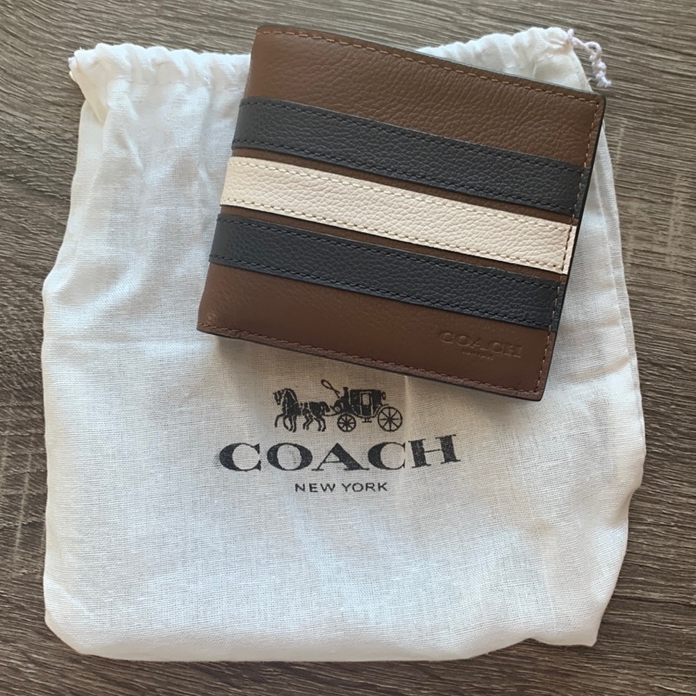Coach bifold wallet